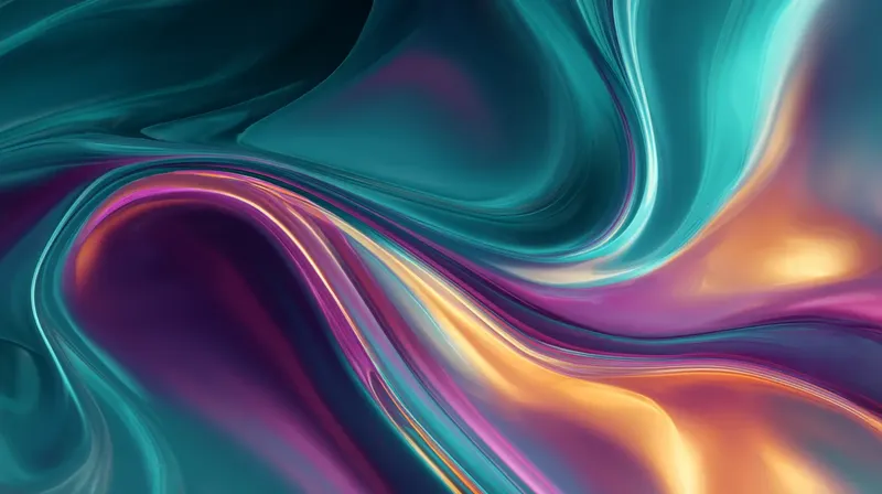 暗めの多色リキッドグラデーション背景, Abstract Gradient Background