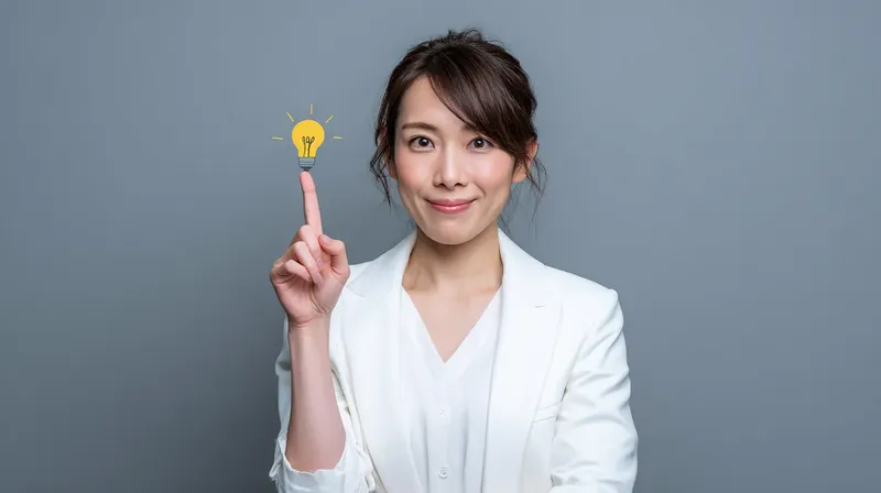 アイデアをひらめいた女性起業家, Business Woman Idea